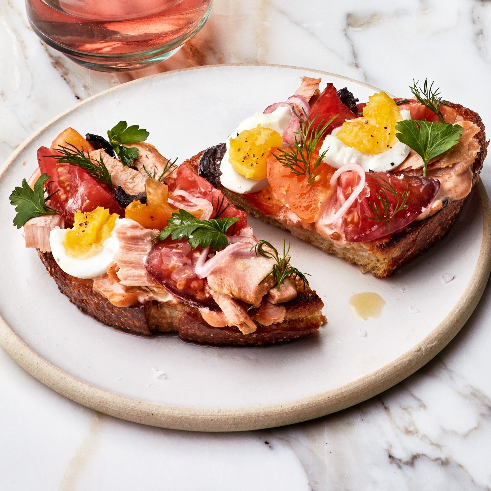 Niçoise Toast